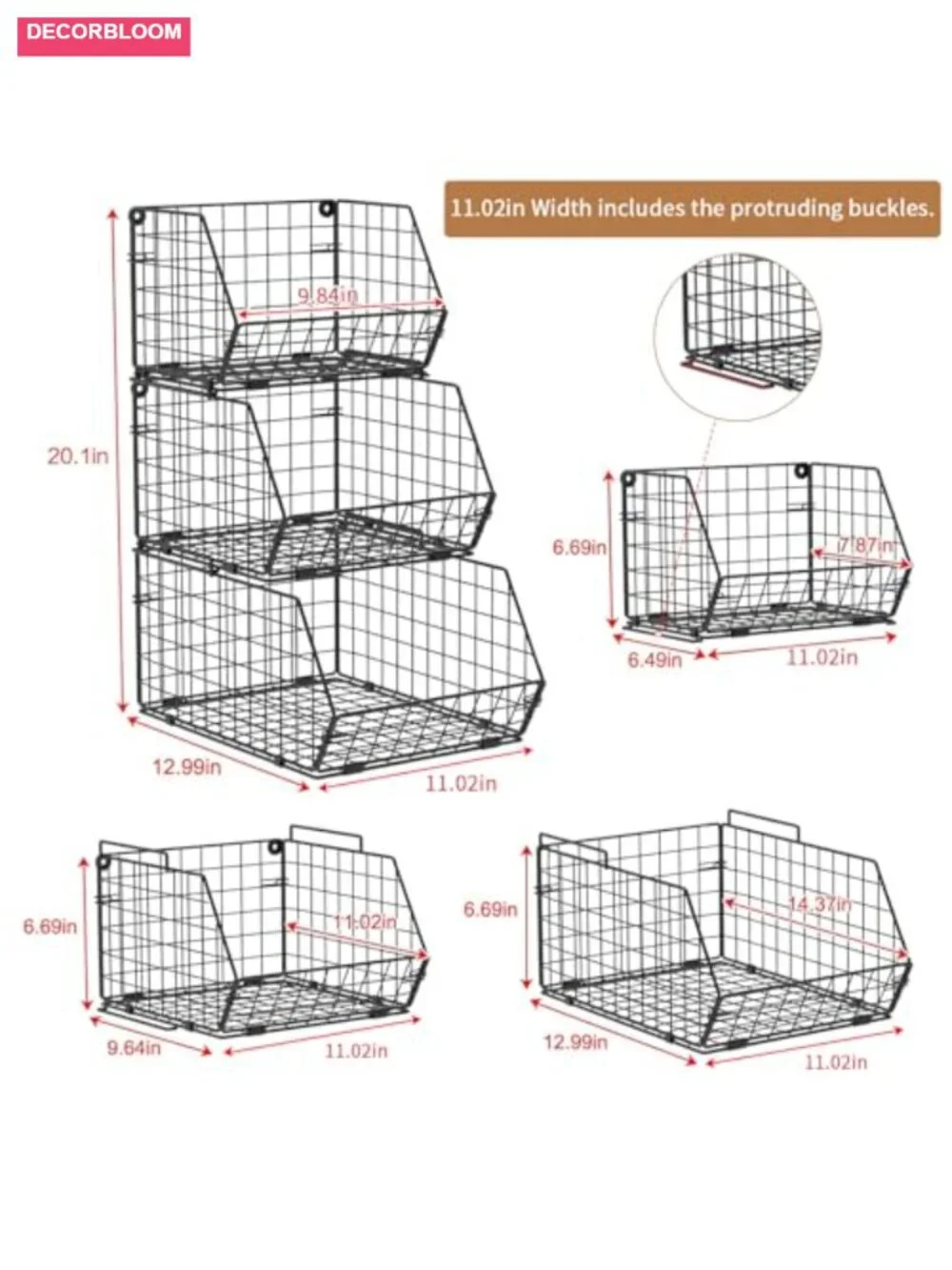 N/A tier stackable
